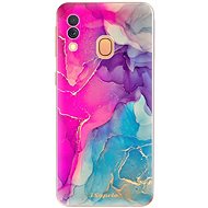 iSaprio Purple Ink pro Samsung Galaxy A40 - Phone Cover
