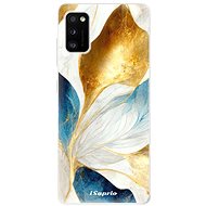 iSaprio Blue Leaves for Samsung Galaxy A41 - Phone Cover