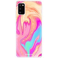 iSaprio Orange Liquid for Samsung Galaxy A41 - Phone Cover