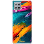 iSaprio Blue Paint pro Samsung Galaxy A42 - Phone Cover