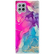 iSaprio Purple Ink pro Samsung Galaxy A42 - Phone Cover