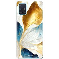 iSaprio Blue Leaves for Samsung Galaxy A51 - Phone Cover