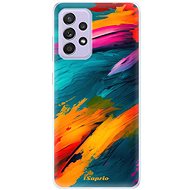 iSaprio Blue Paint pro Samsung Galaxy A52 - Phone Cover