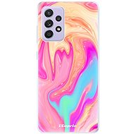 iSaprio Orange Liquid for Samsung Galaxy A52 - Phone Cover