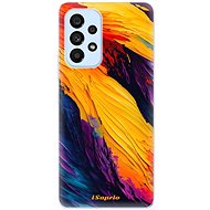 iSaprio Orange Paint for Samsung Galaxy A53 5G - Phone Cover