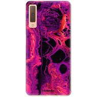 iSaprio Abstract Dark 01 pro Samsung Galaxy A7 (2018) - Phone Cover