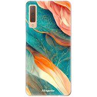iSaprio Abstract Marble pro Samsung Galaxy A7 (2018) - Phone Cover