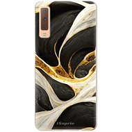 iSaprio Black and Gold pro Samsung Galaxy A7 (2018) - Phone Cover