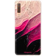 iSaprio Black and Pink pro Samsung Galaxy A7 (2018) - Phone Cover