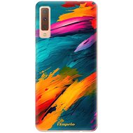 iSaprio Blue Paint pro Samsung Galaxy A7 (2018) - Phone Cover