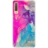 iSaprio Purple Ink pro Samsung Galaxy A7 (2018) - Phone Cover