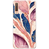 iSaprio Purple Leaves pro Samsung Galaxy A7 (2018) - Phone Cover