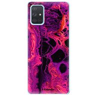 iSaprio Abstract Dark 01 pro Samsung Galaxy A71 - Phone Cover