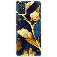 iSaprio Gold Leaves pro Samsung Galaxy A71 - Phone Cover