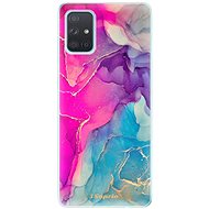 iSaprio Purple Ink pro Samsung Galaxy A71 - Phone Cover