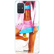 iSaprio Skate girl 01 pro Samsung Galaxy A71 - Phone Cover