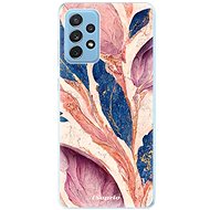 iSaprio Purple Leaves pro Samsung Galaxy A72 - Phone Cover