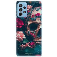 iSaprio Skull in Roses pro Samsung Galaxy A72 - Phone Cover