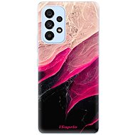 iSaprio Black and Pink pro Samsung Galaxy A73 5G - Phone Cover
