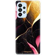 iSaprio Gold Pink Marble pro Samsung Galaxy A73 5G - Phone Cover