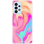 iSaprio Orange Liquid pro Samsung Galaxy A73 5G - Phone Cover