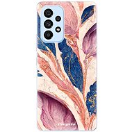 iSaprio Purple Leaves pro Samsung Galaxy A73 5G - Phone Cover