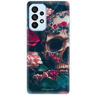 iSaprio Skull in Roses pro Samsung Galaxy A73 5G - Phone Cover