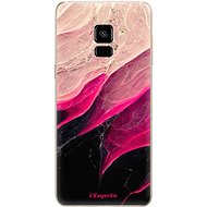 iSaprio Black and Pink pro Samsung Galaxy A8 2018 - Phone Cover