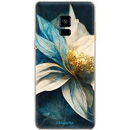 iSaprio Blue Petals pro Samsung Galaxy A8 2018 - Phone Cover