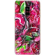 iSaprio Burgundy pro Samsung Galaxy A8 2018 - Phone Cover