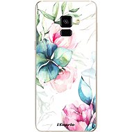iSaprio Flower Art 01 pro Samsung Galaxy A8 2018 - Phone Cover
