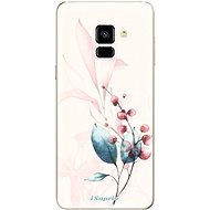 iSaprio Flower Art 02 pro Samsung Galaxy A8 2018 - Phone Cover