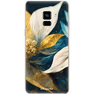 iSaprio Gold Petals pro Samsung Galaxy A8 2018 - Phone Cover
