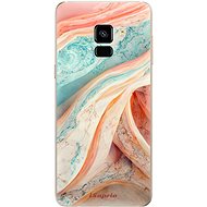 iSaprio Orange and Blue pro Samsung Galaxy A8 2018 - Phone Cover