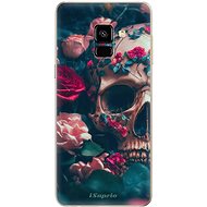 iSaprio Skull in Roses pro Samsung Galaxy A8 2018 - Phone Cover