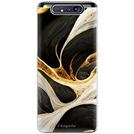 iSaprio Black and Gold pro Samsung Galaxy A80 - Phone Cover