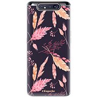 iSaprio Herbal Pattern pro Samsung Galaxy A80 - Phone Cover