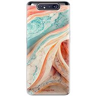 iSaprio Orange and Blue pro Samsung Galaxy A80 - Phone Cover