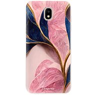 iSaprio Pink Blue Leaves pro Samsung Galaxy J5 (2017) - Phone Cover
