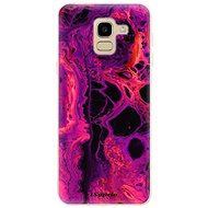 iSaprio Abstract Dark 01 pro Samsung Galaxy J6 - Phone Cover