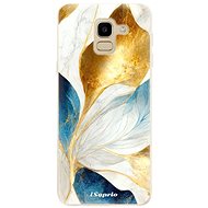 iSaprio Blue Leaves pro Samsung Galaxy J6 - Phone Cover