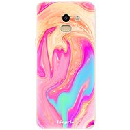 iSaprio Orange Liquid pro Samsung Galaxy J6 - Phone Cover