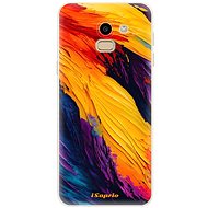 iSaprio Orange Paint pro Samsung Galaxy J6 - Phone Cover