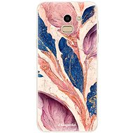 iSaprio Purple Leaves pro Samsung Galaxy J6 - Phone Cover