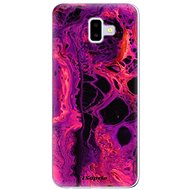 iSaprio Abstract Dark 01 pro Samsung Galaxy J6+ - Phone Cover