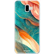 iSaprio Abstract Marble pro Samsung Galaxy J6+ - Phone Cover