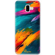 iSaprio Blue Paint pro Samsung Galaxy J6+ - Phone Cover