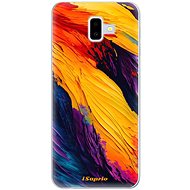 iSaprio Orange Paint pro Samsung Galaxy J6+ - Phone Cover