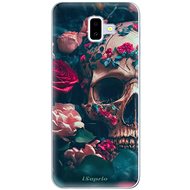 iSaprio Skull in Roses pro Samsung Galaxy J6+ - Phone Cover