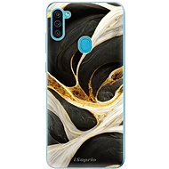 iSaprio Black and Gold pro Samsung Galaxy M11 - Phone Cover
